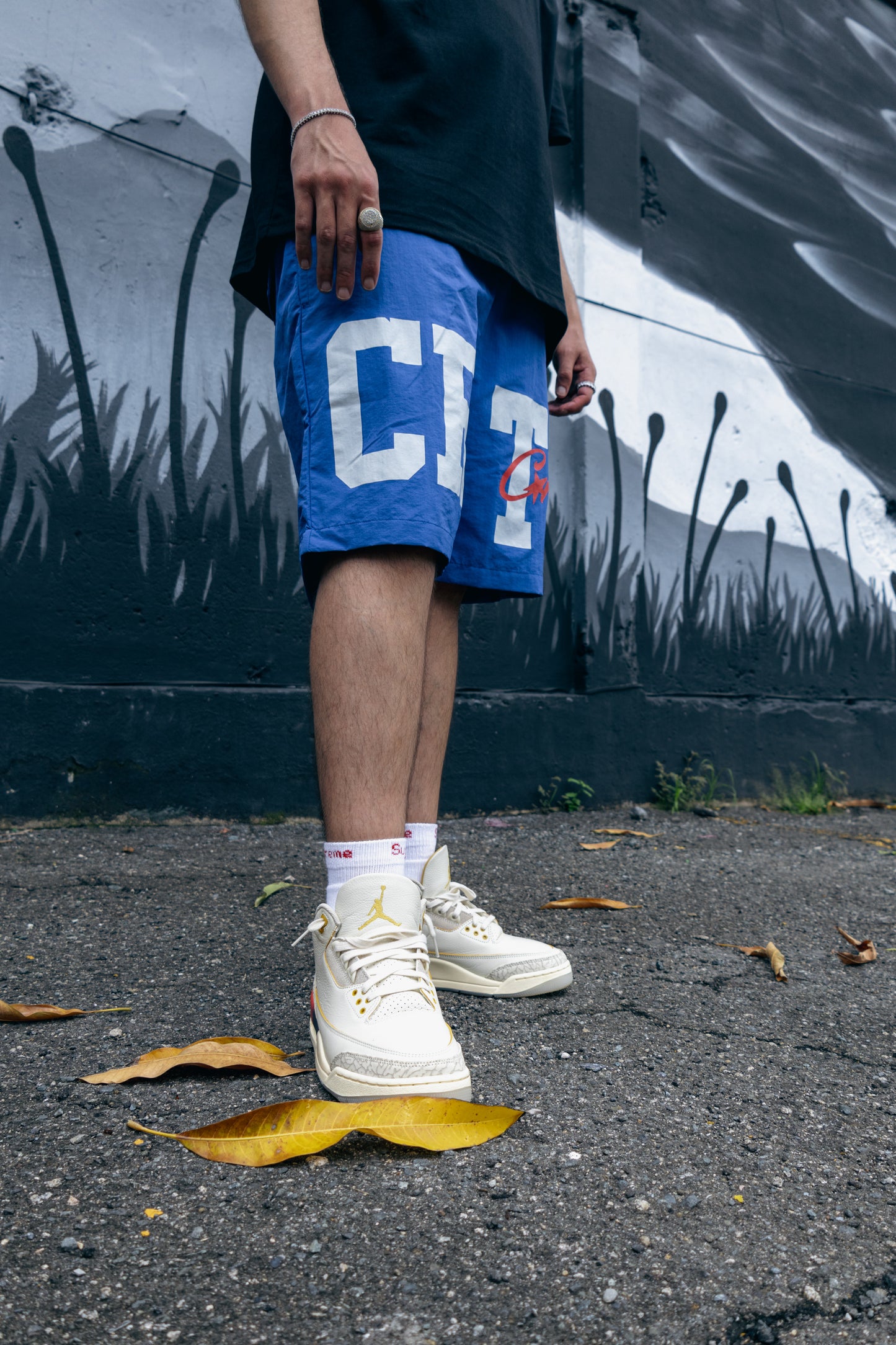 Corteiz Alcatraz “Nylon Patch Shorts”