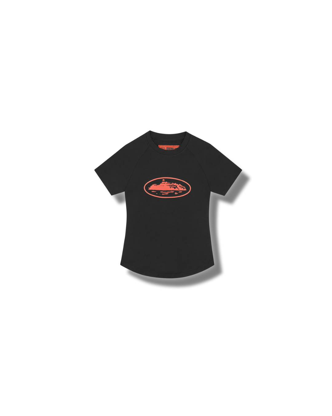 Corteiz “Women Alcatraz Black And Red Baby Top”