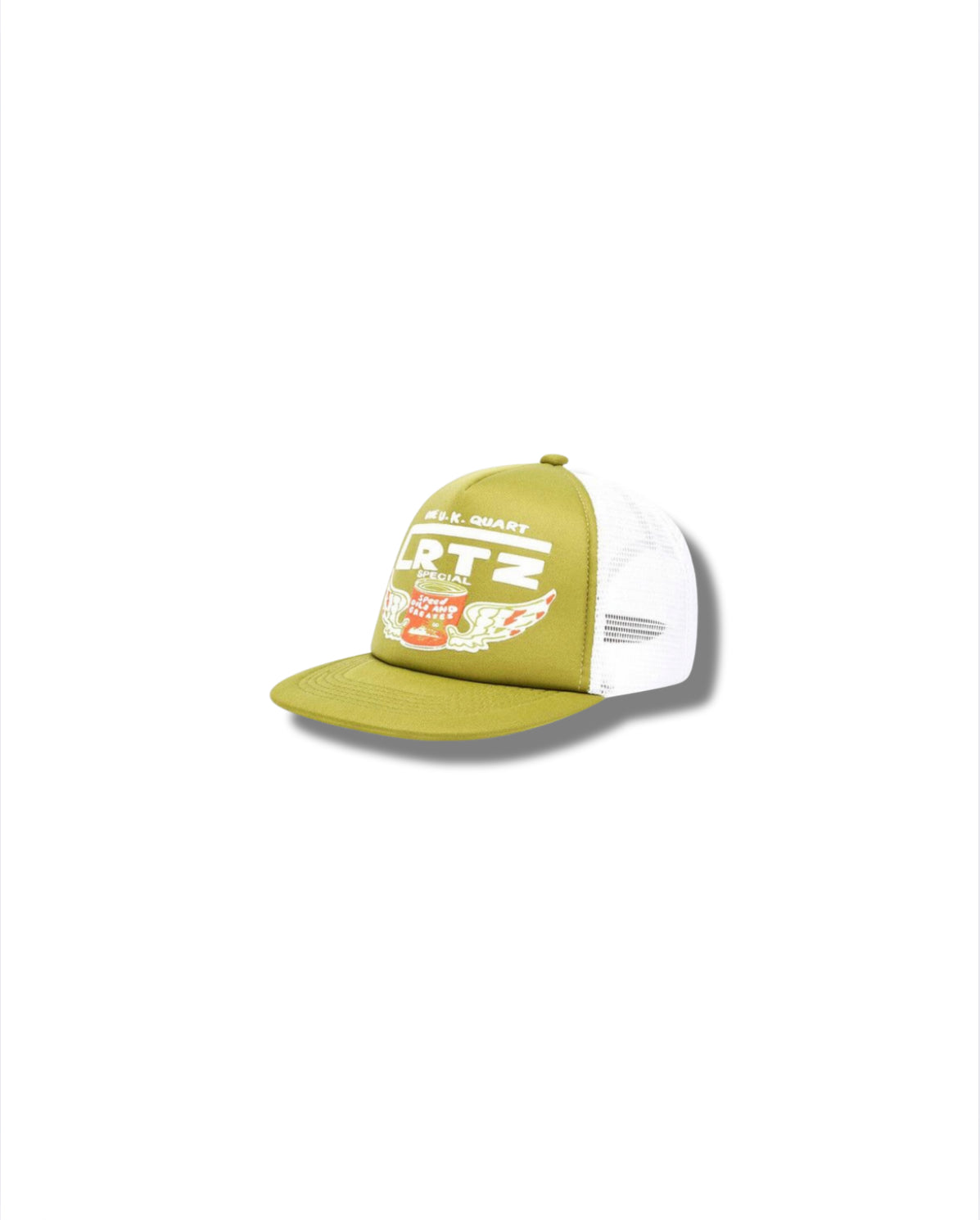 Corteiz “Gasolina Trucker Hat Olive Green”
