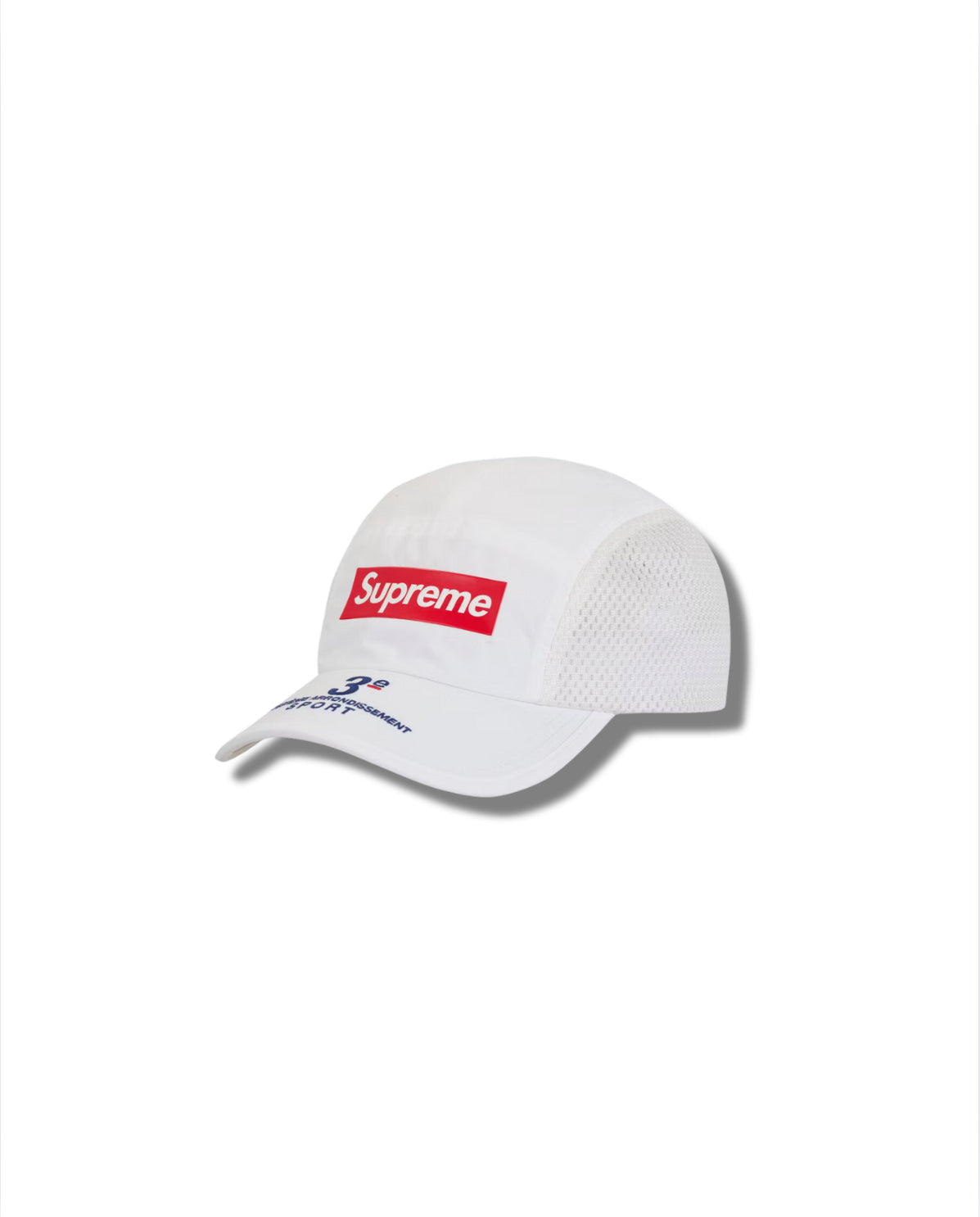 Supreme “Mesh Side Panel Camp Cap”