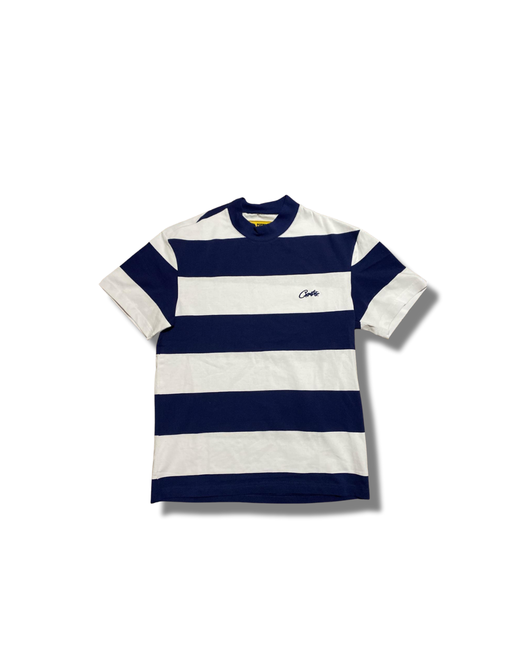 Corteiz “Blue and White Stripes Tee”