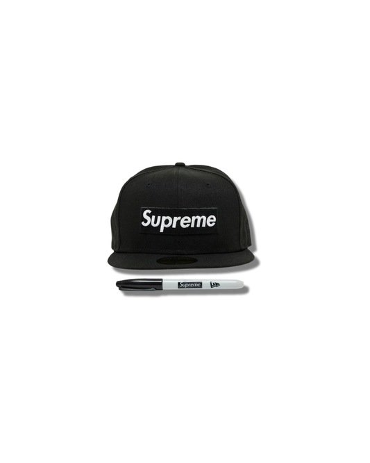 Supreme “Sharpie Box Logo New Era Fitted Cap”