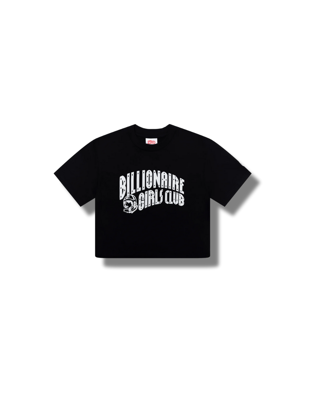 Billionaire Boys Club “Classic Curved Logo Cropped Tee”