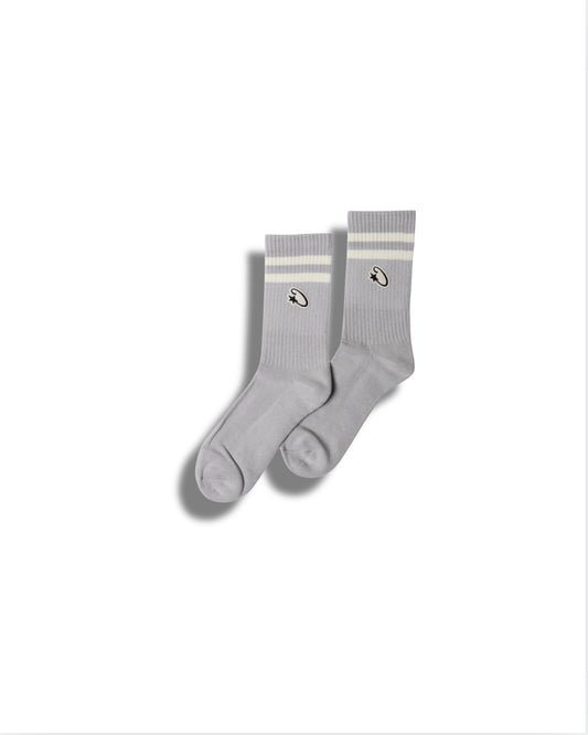 Corteiz “Patch Gray Socks”