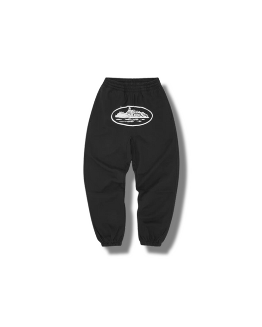 Corteiz “Og Alcatraz Black Jogger”