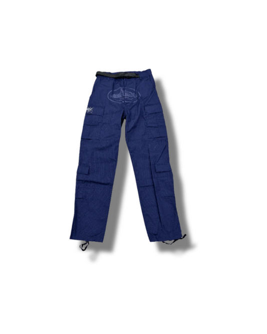 Corteiz “Guerrillaz Cargos Navy Blue”